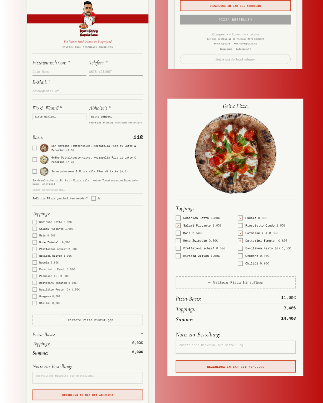 Kevo's Pizza